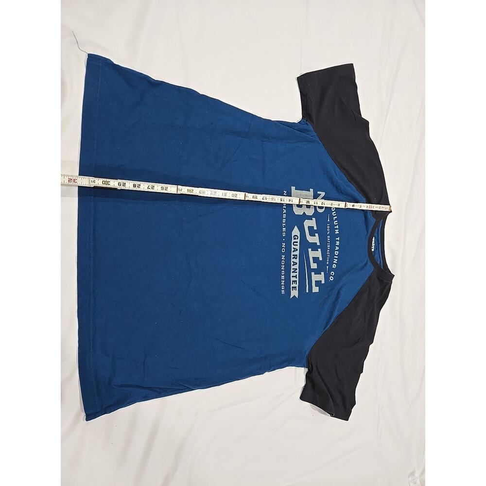 Duluth Trading Longtail T Shirt Large No Bull Guarantee
